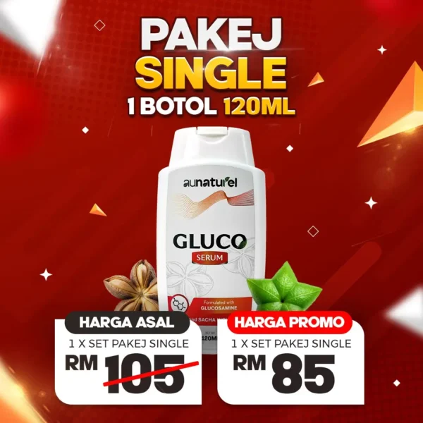 GLUCO SERUM 1 BOTOL 120ML